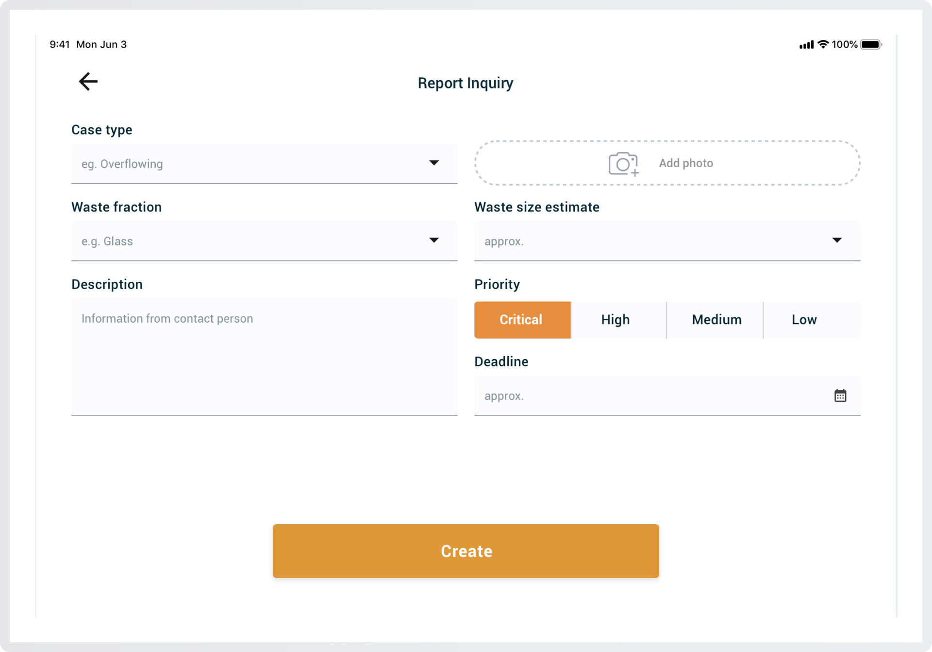 Easy reports with Wastehero Navigation