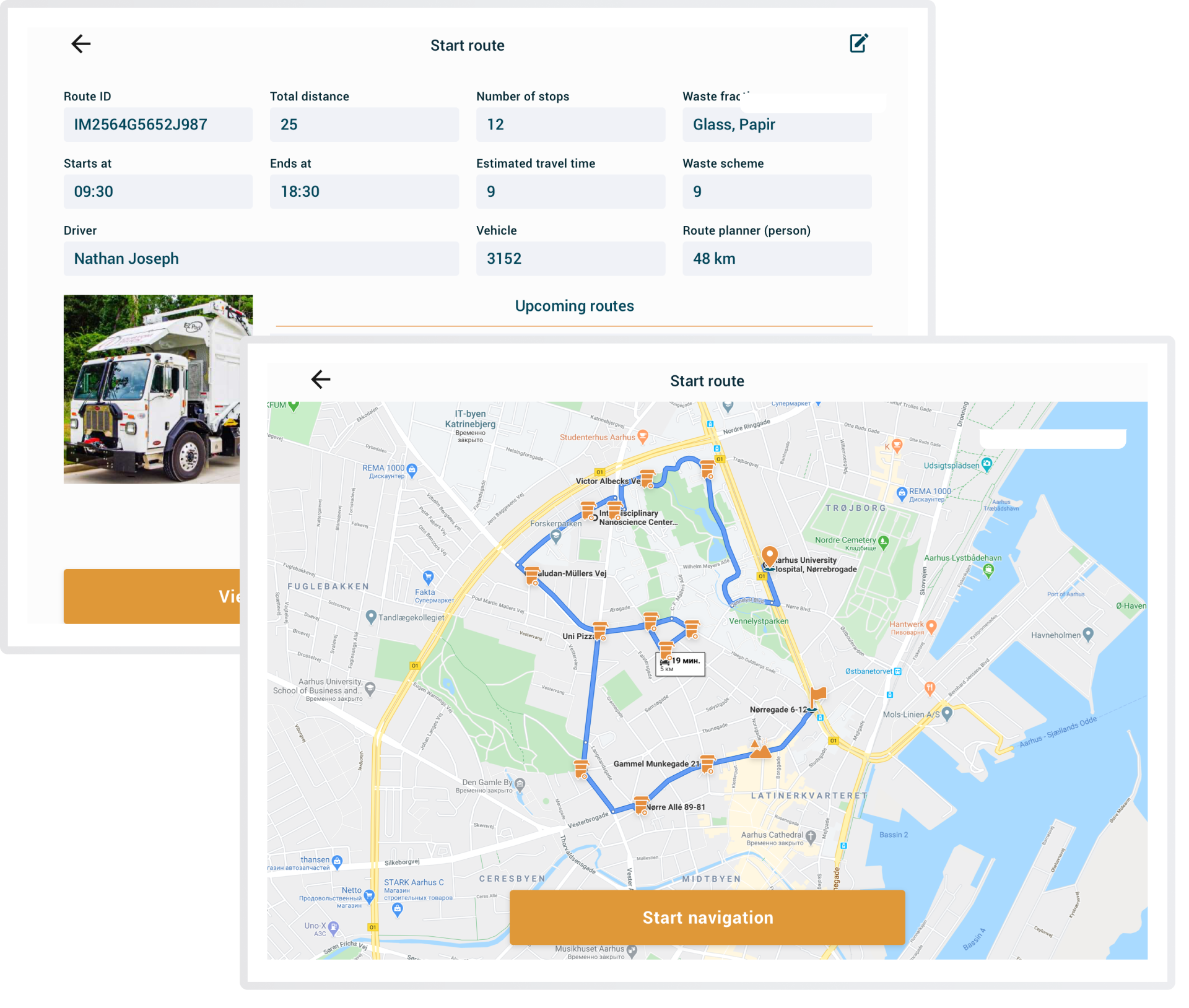 Efficient route planner